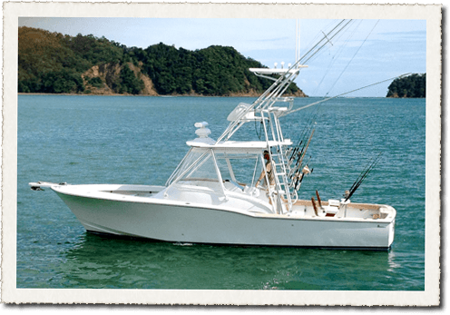 Our Epic sportfishing charter boat